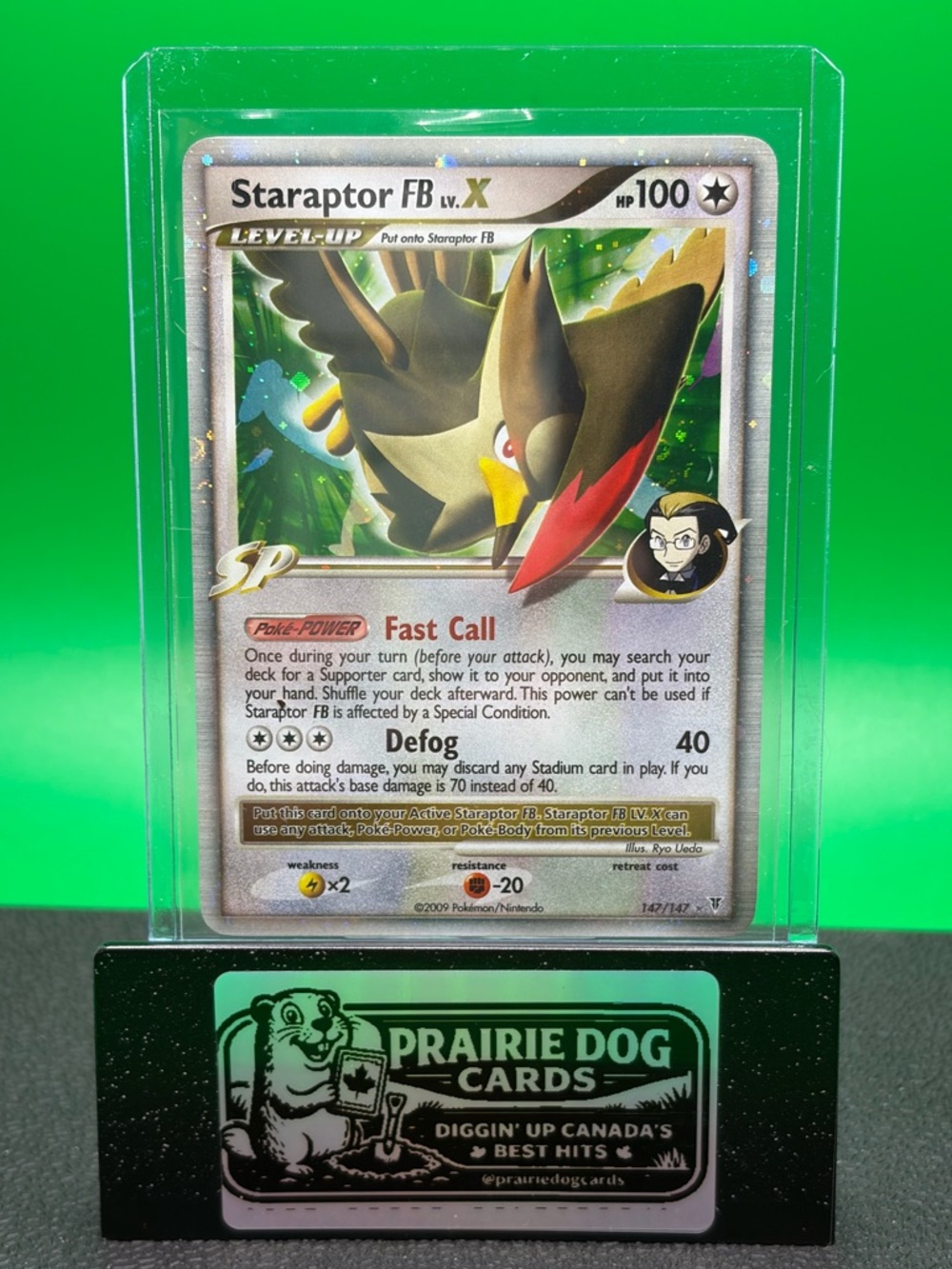 Staraptor FB LV.X Holo Pokémon Card